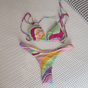 White fox boutique bikini set